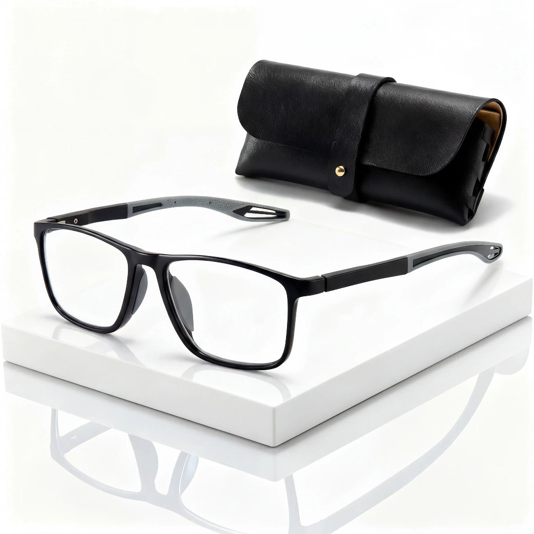 VisionFlex Pro - Lunettes à verres multifocaux intelligents avec teinte automatique